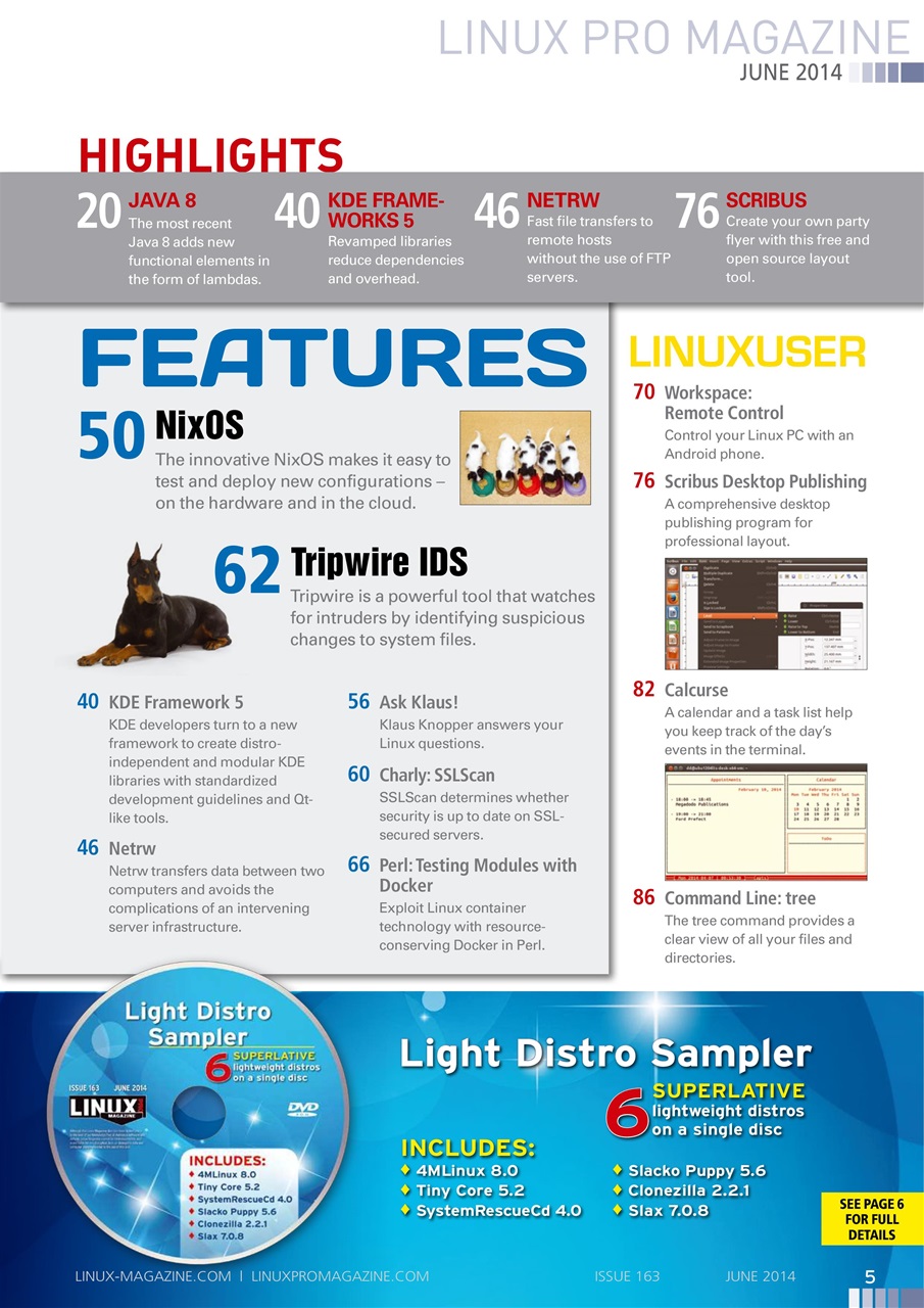 Linux Magazine Preview Pages