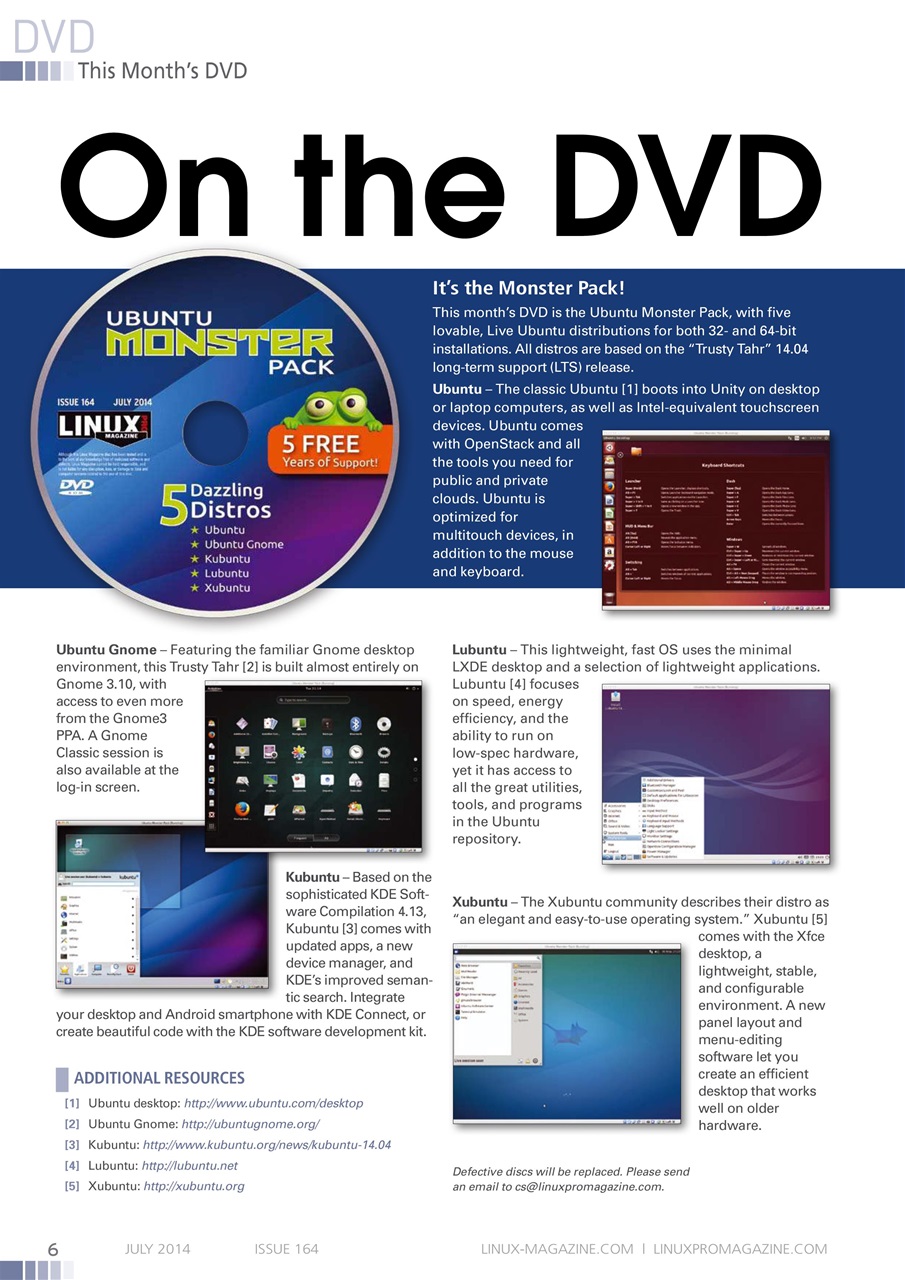 Linux Magazine Preview Pages