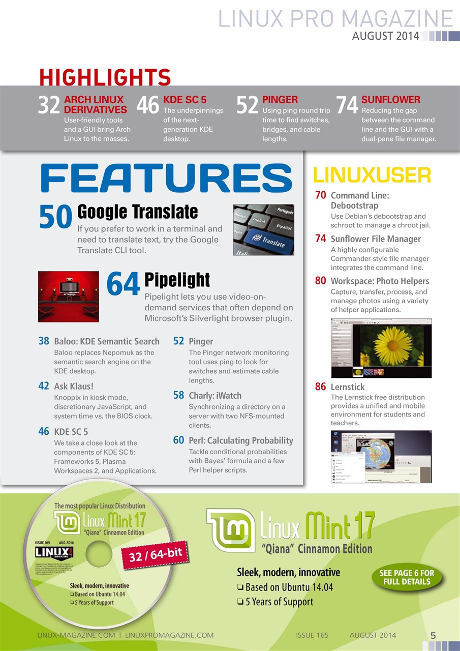 Linux Magazine Preview Pages