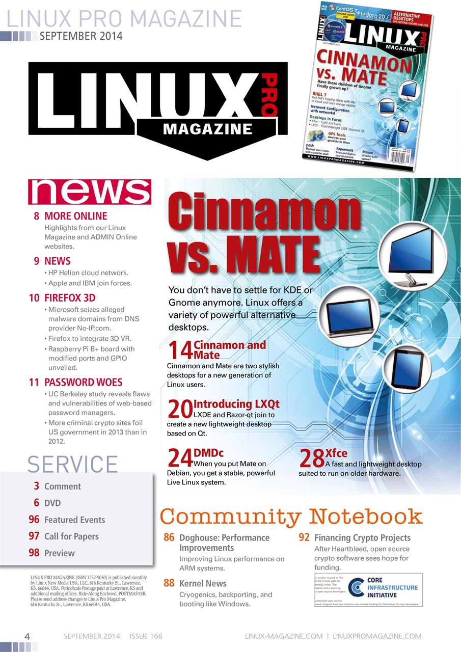 Linux Magazine Preview Pages