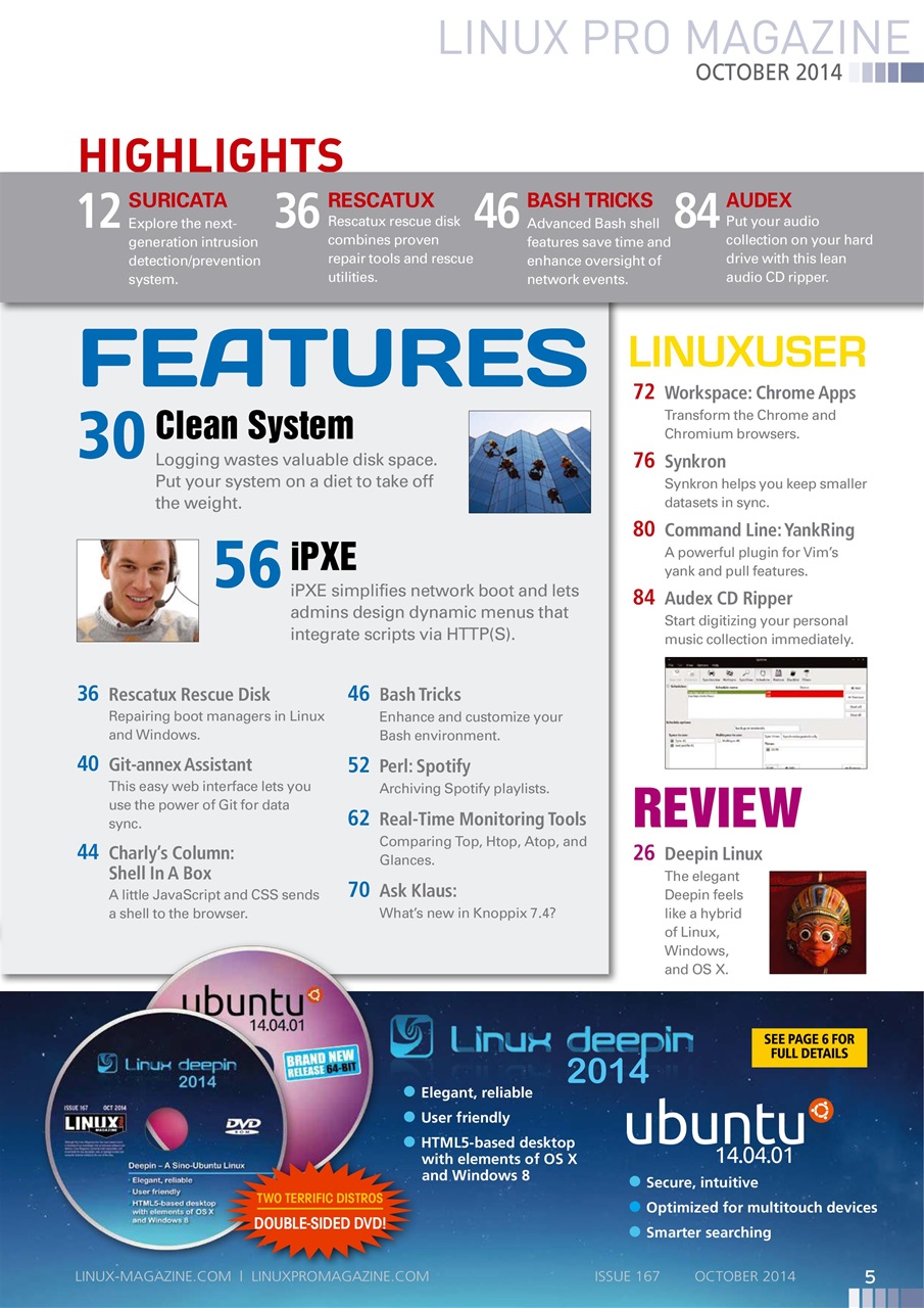 Linux Magazine Preview Pages