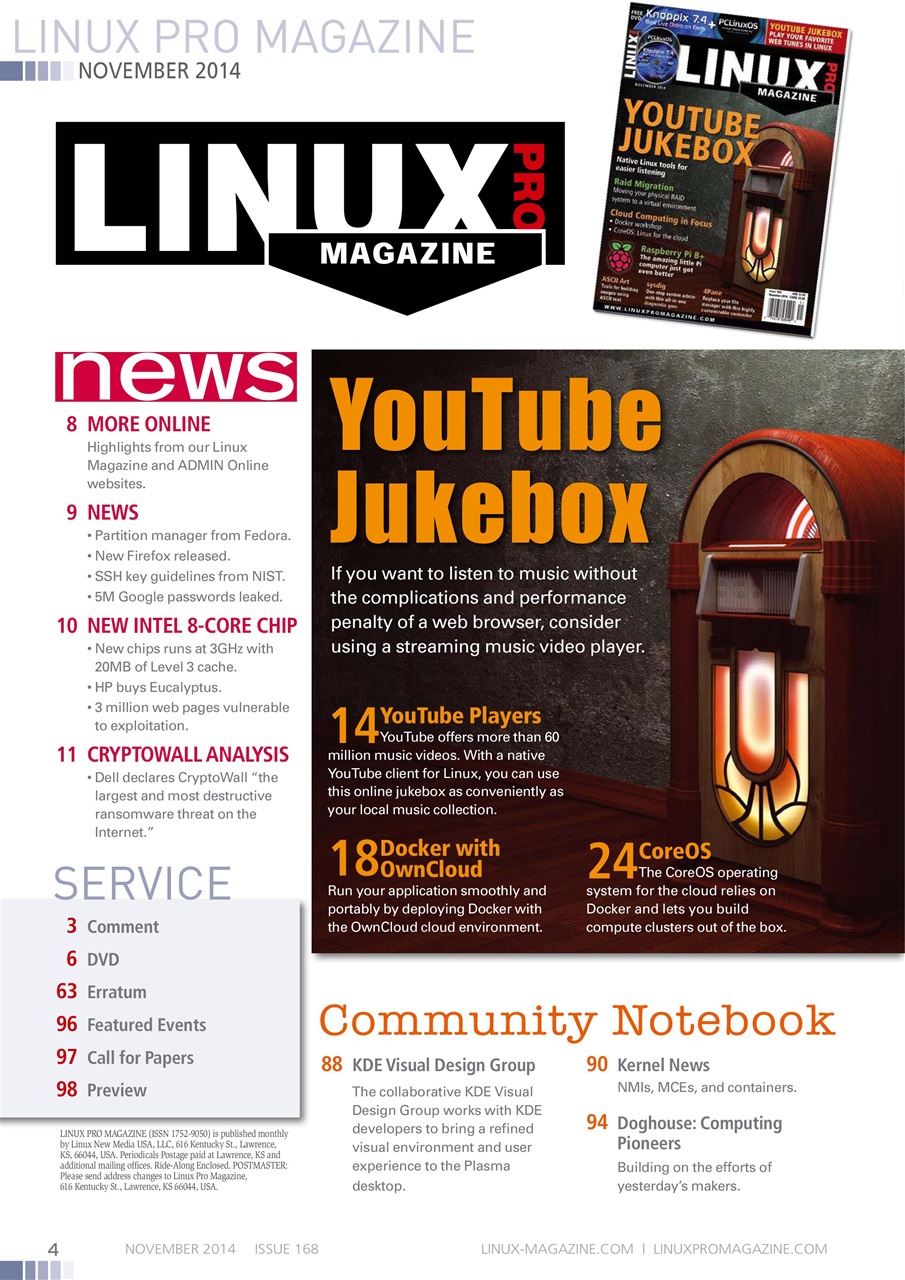 Linux Magazine Preview Pages