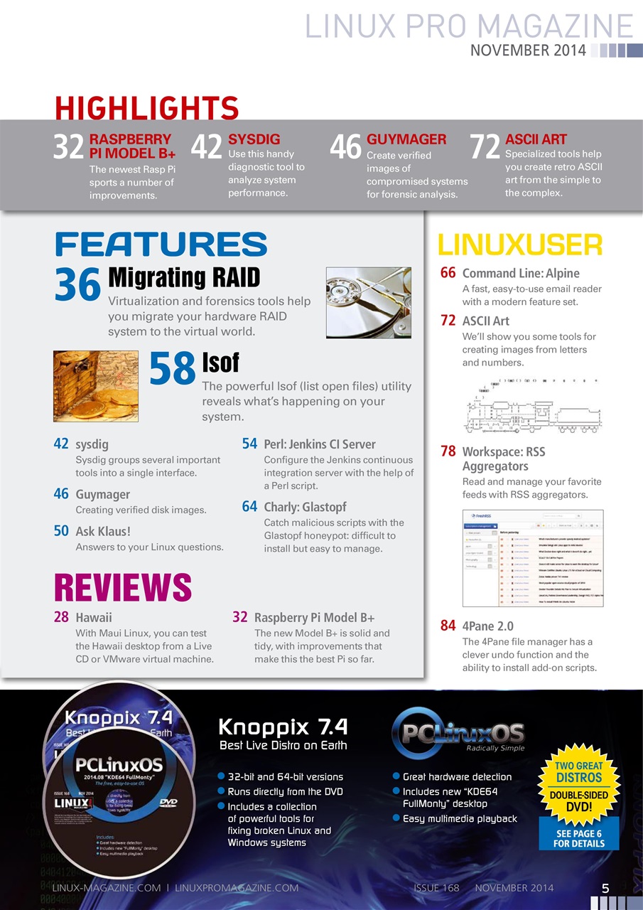 Linux Magazine Preview Pages