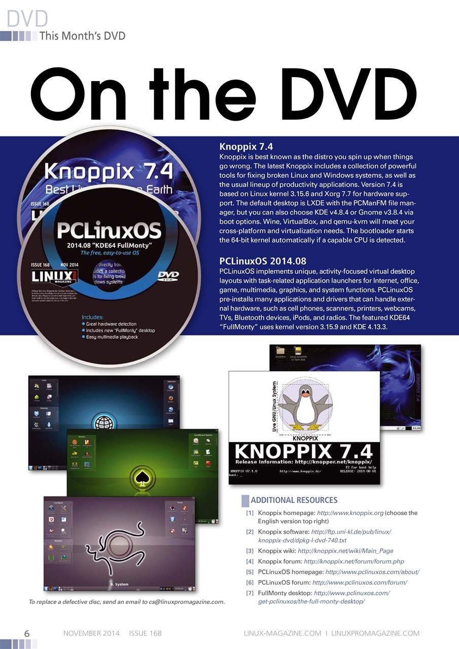 Linux Magazine Preview Pages