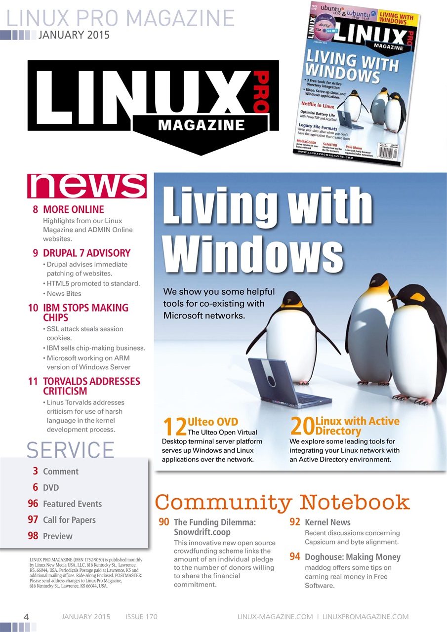 Linux Magazine Preview Pages