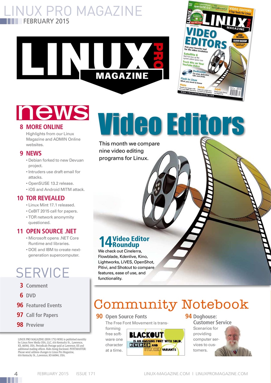 Linux Magazine Preview Pages