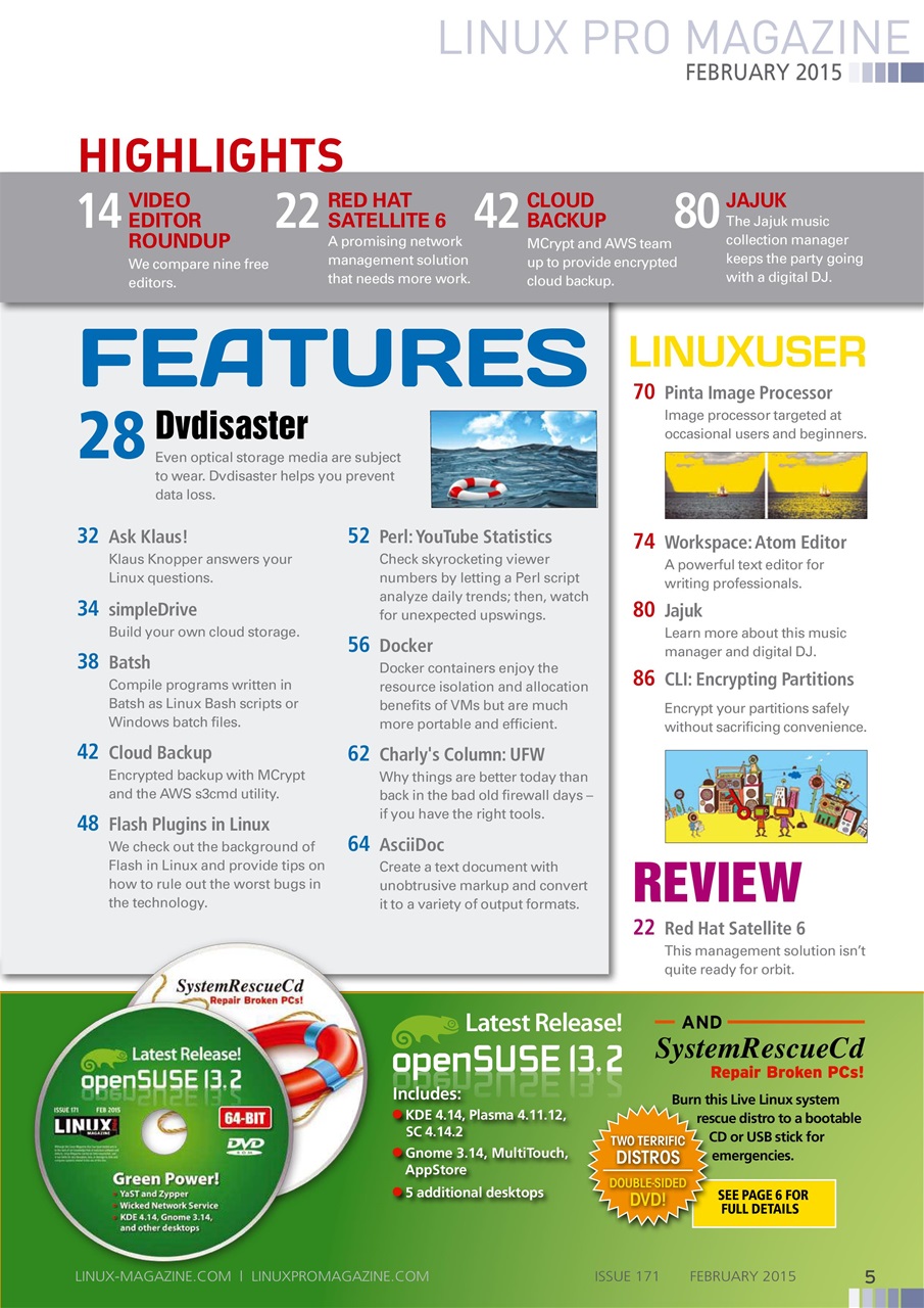 Linux Magazine Preview Pages
