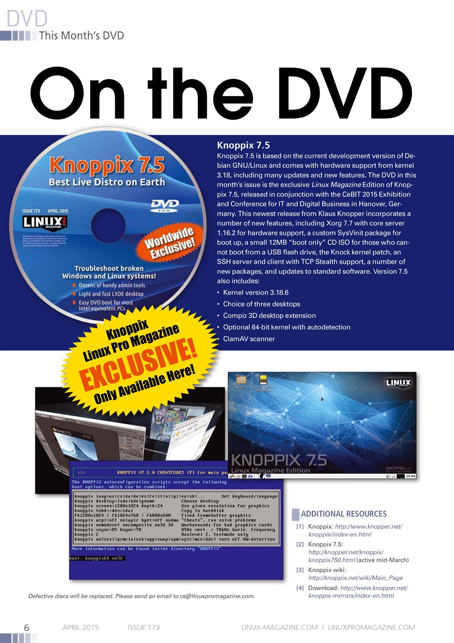 Linux Magazine Preview Pages