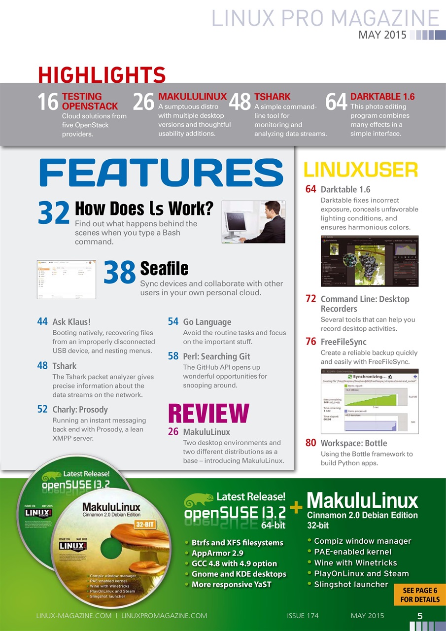 Linux Magazine Preview Pages