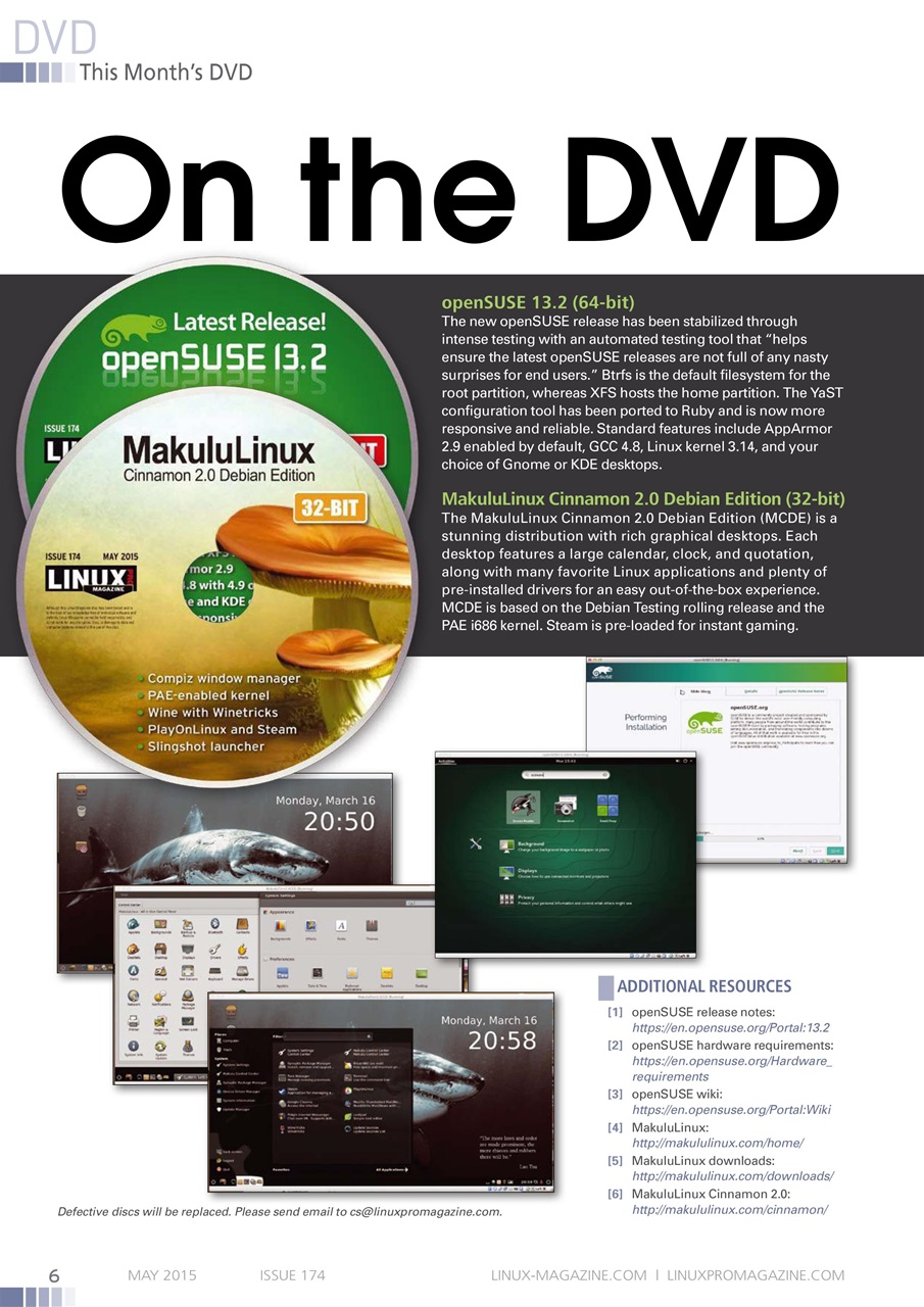 Linux Magazine Preview Pages