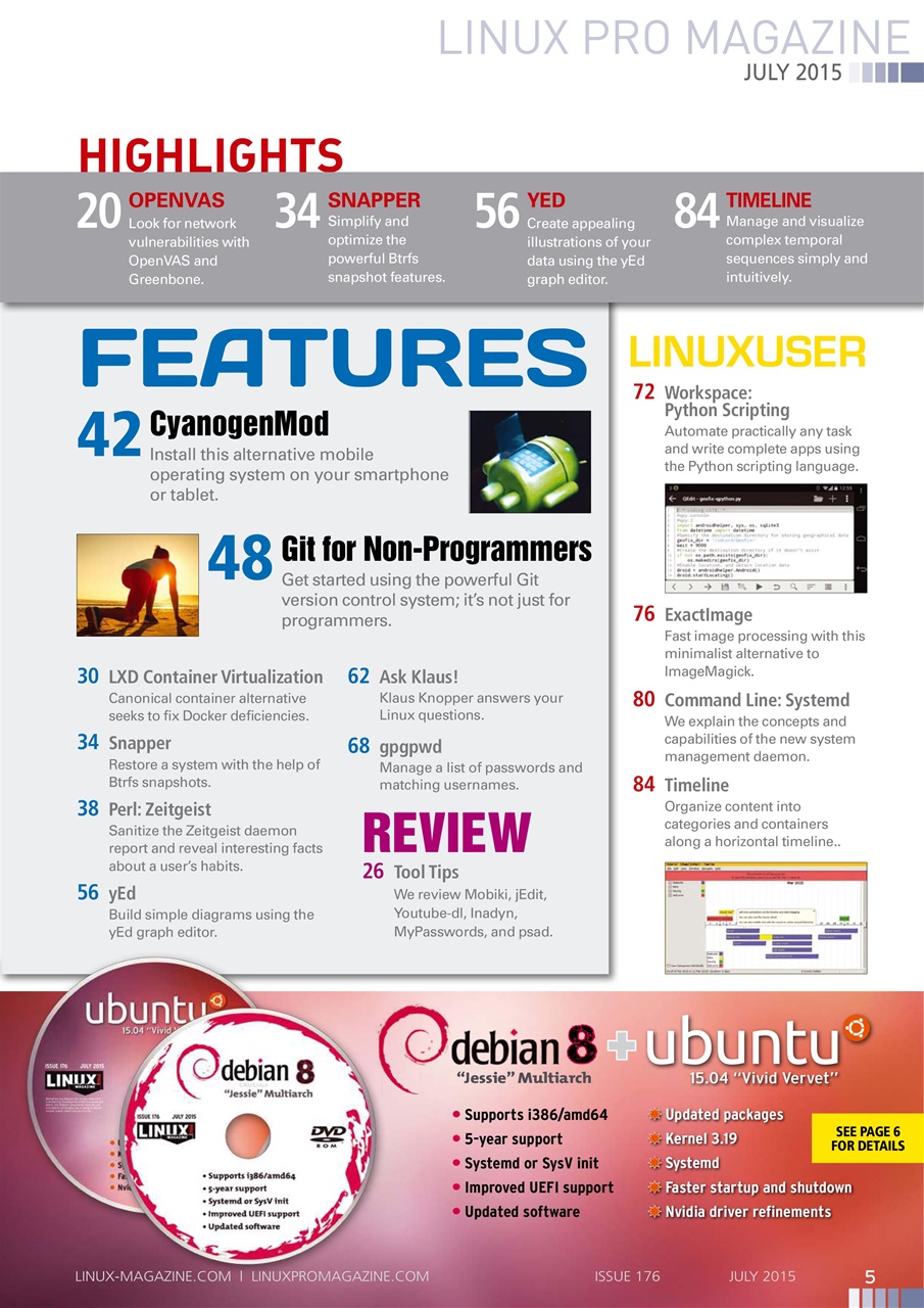 Linux Magazine Preview Pages