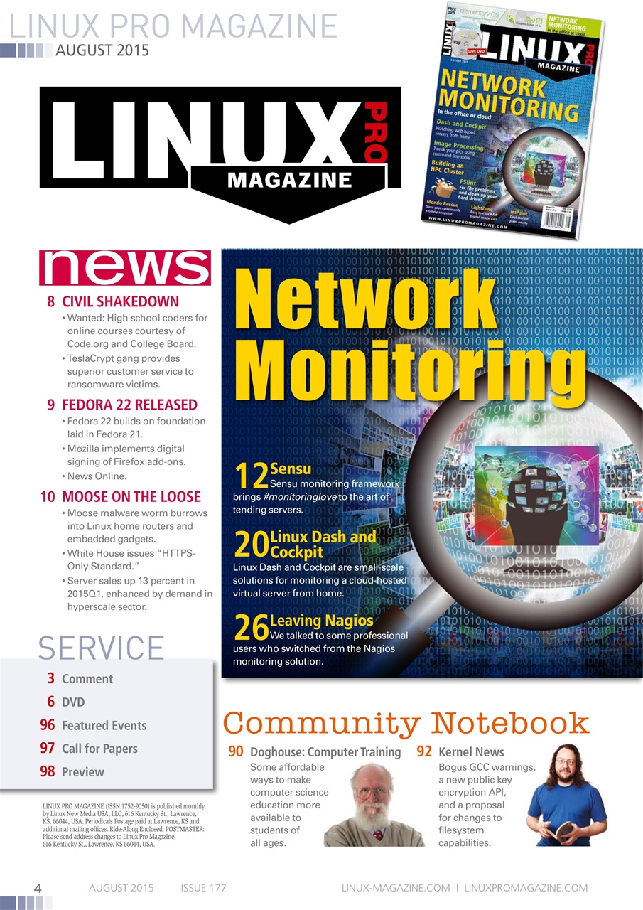 Linux Magazine Preview Pages