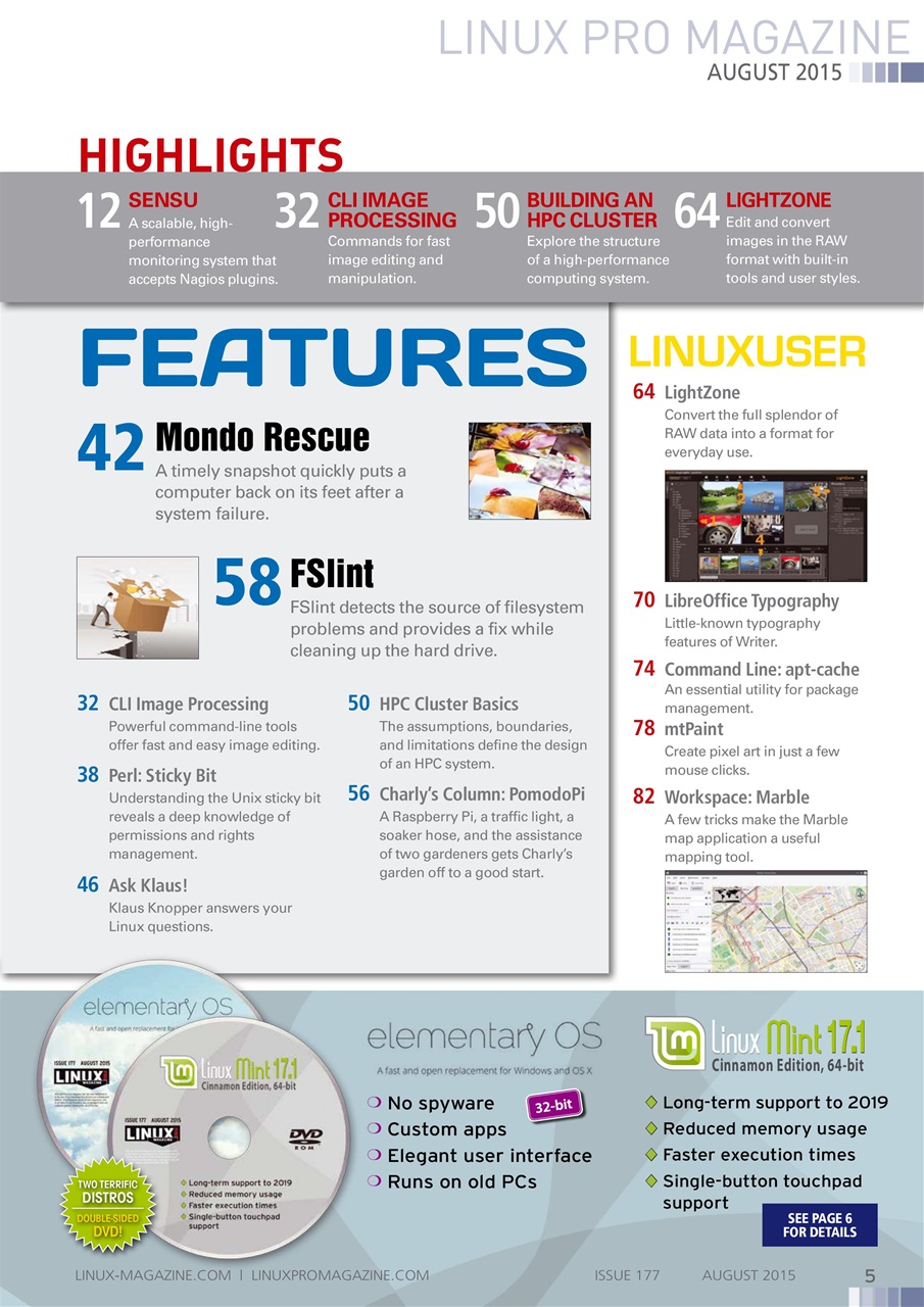 Linux Magazine Preview Pages