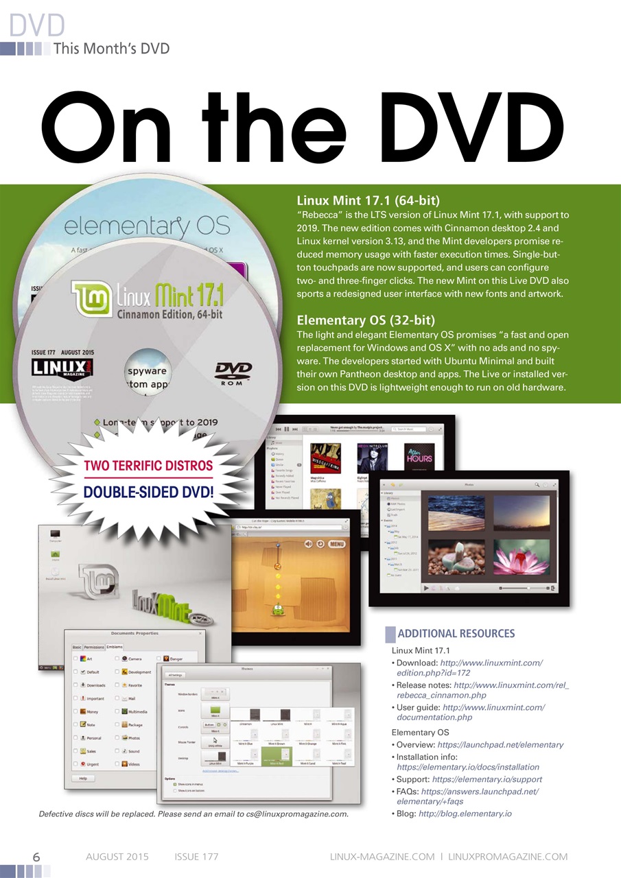 Linux Magazine Preview Pages