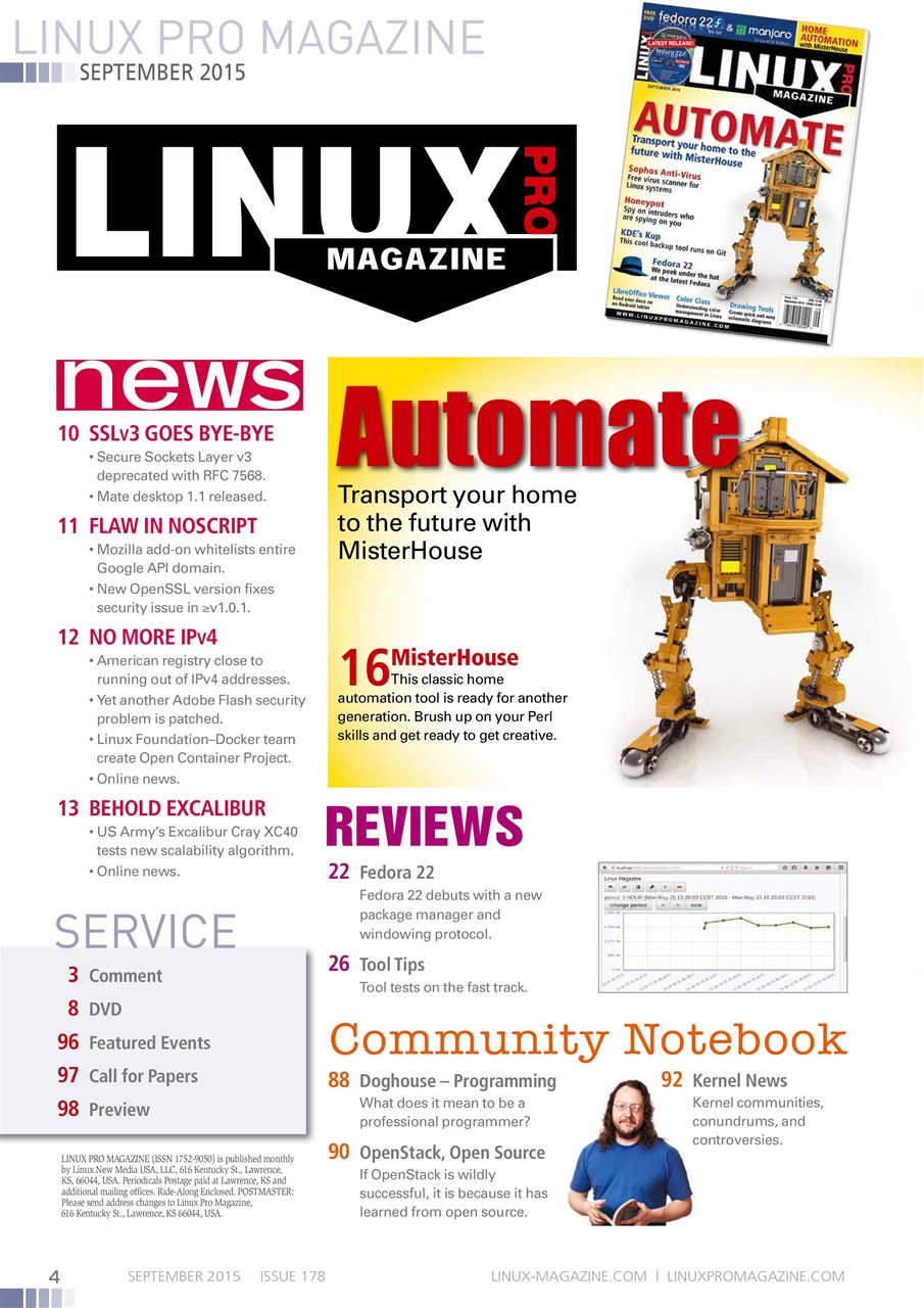 Linux Magazine Preview Pages
