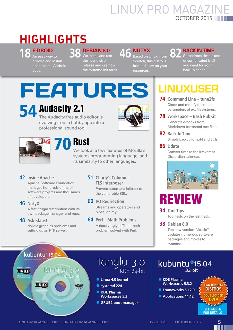 Linux Magazine Preview Pages