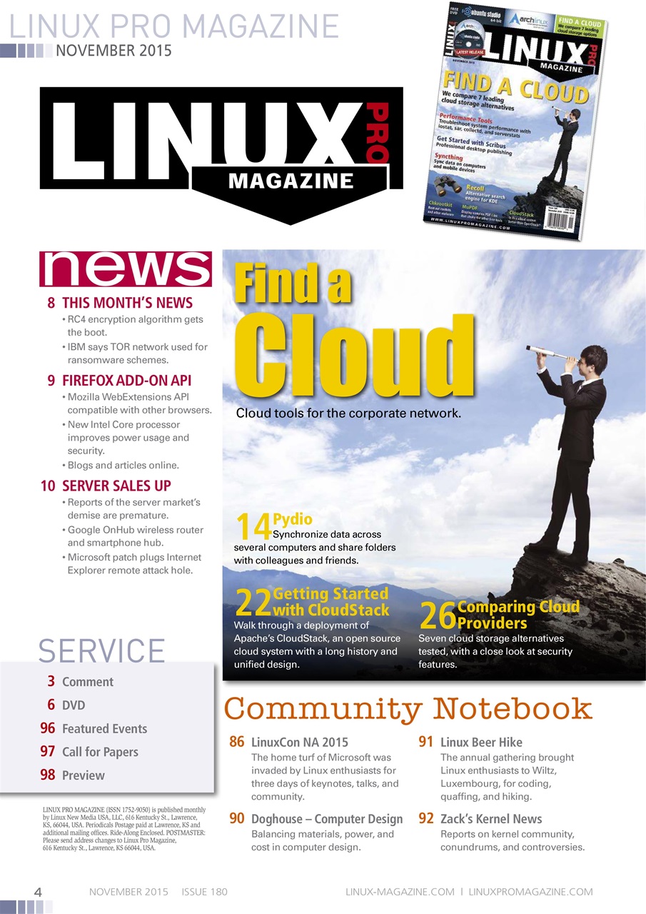 Linux Magazine Preview Pages