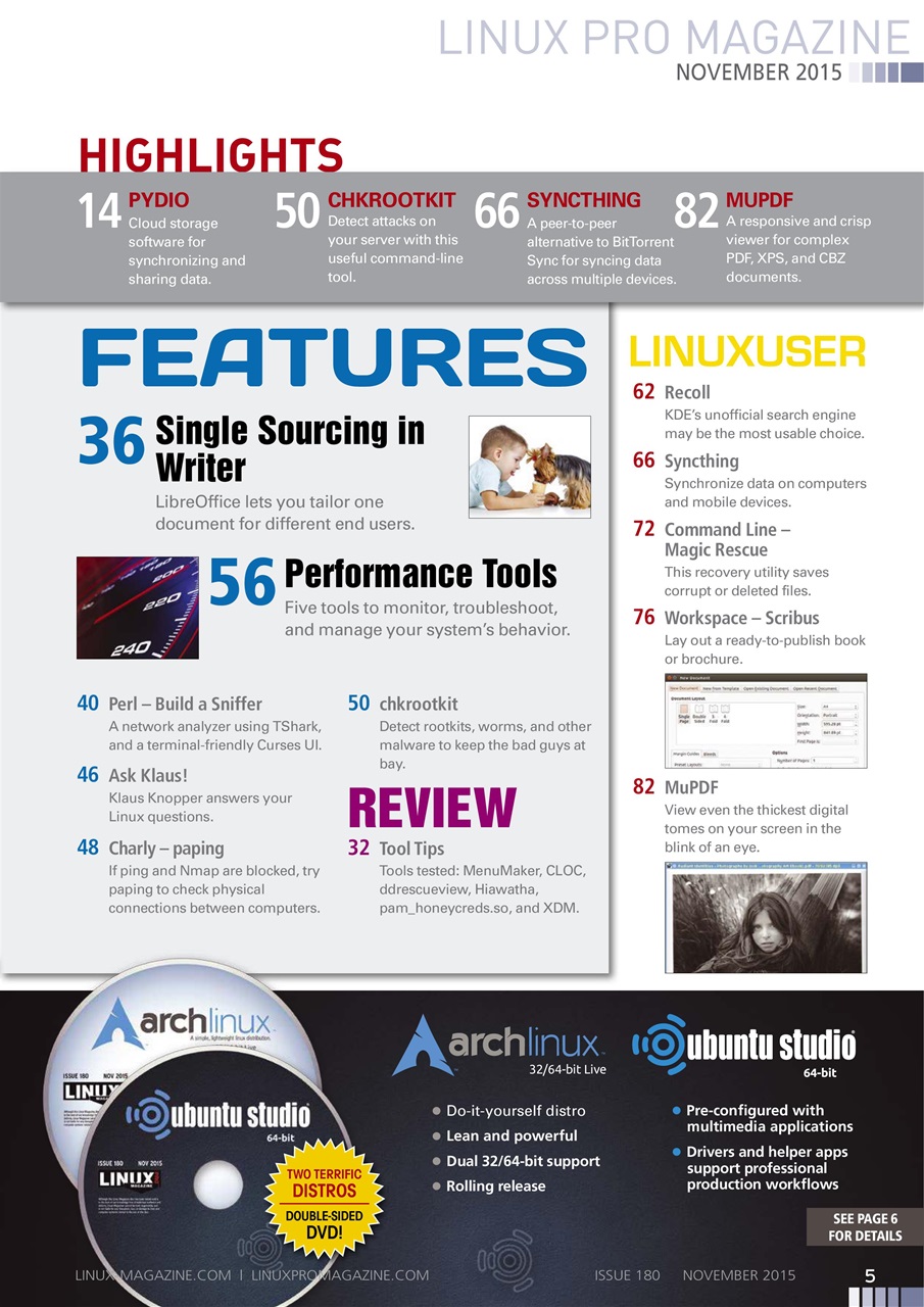 Linux Magazine Preview Pages