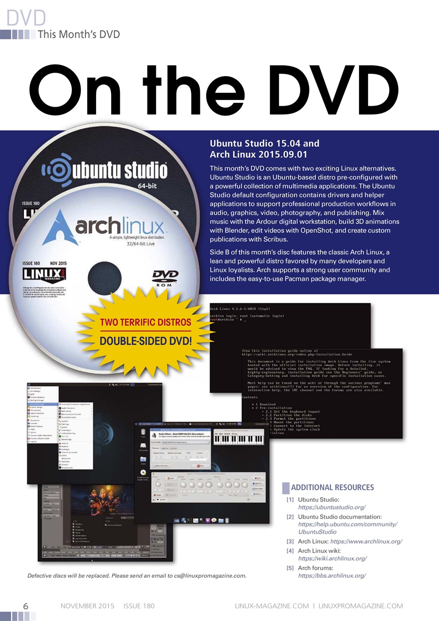 Linux Magazine Preview Pages