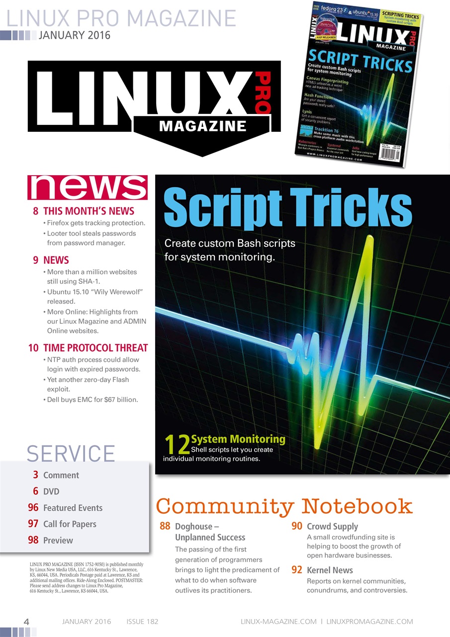 Linux Magazine Preview Pages