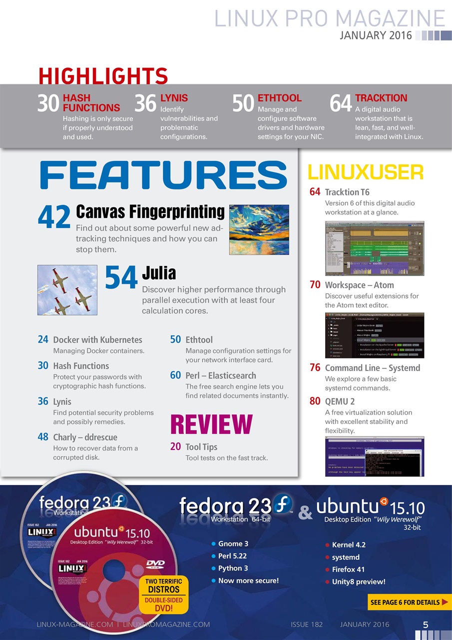 Linux Magazine Preview Pages