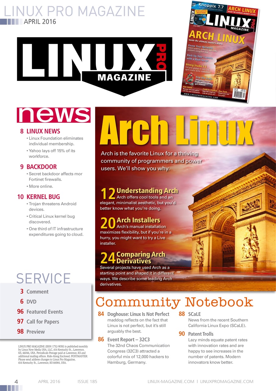 Linux Magazine Preview Pages