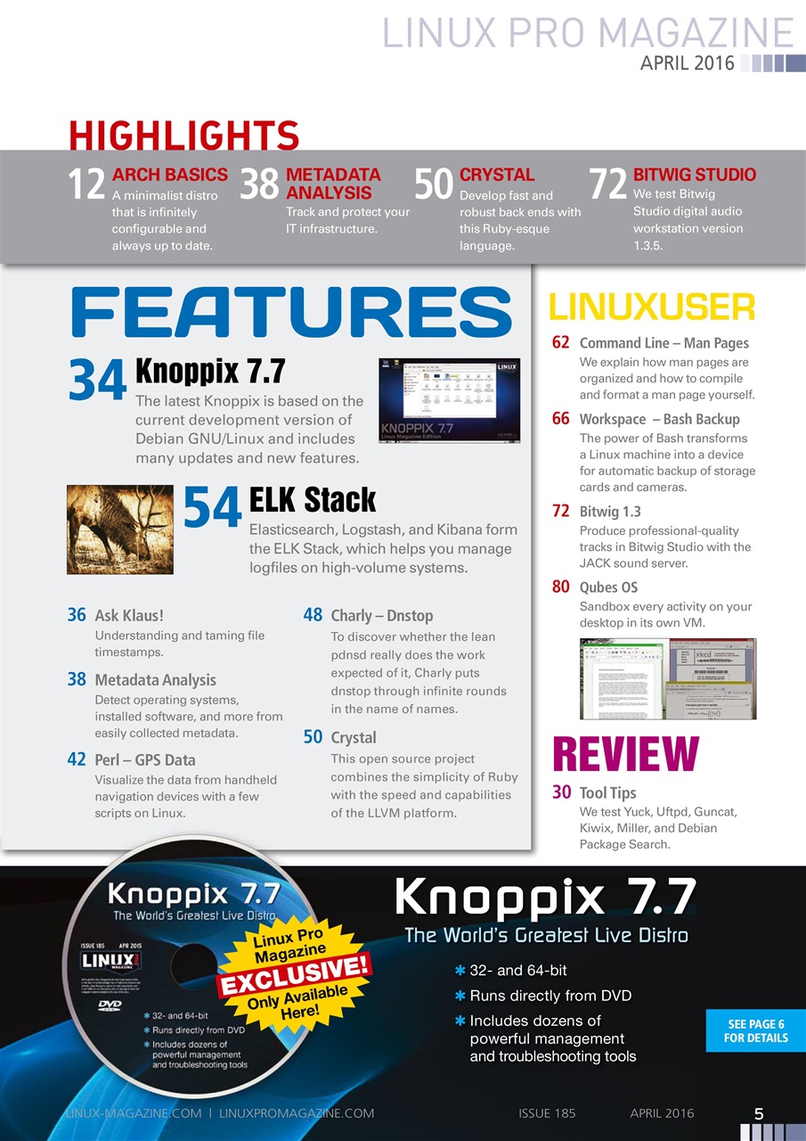 Linux Magazine Preview Pages