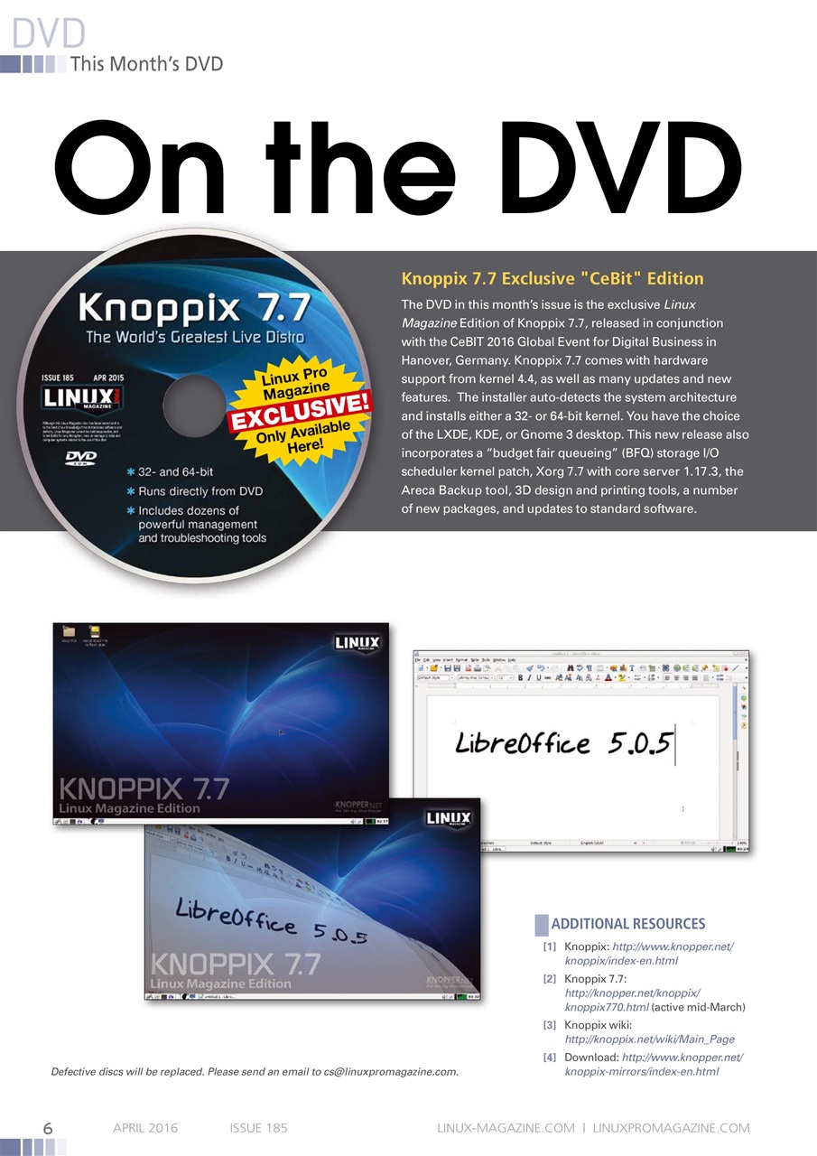 Linux Magazine Preview Pages