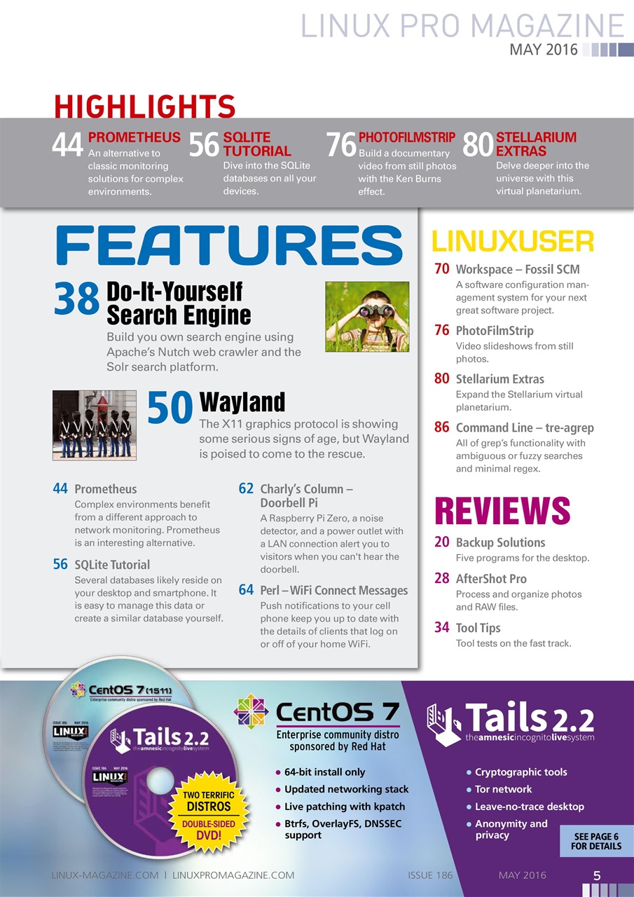 Linux Magazine Preview Pages