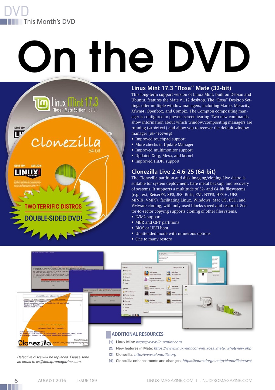 Linux Magazine Preview Pages