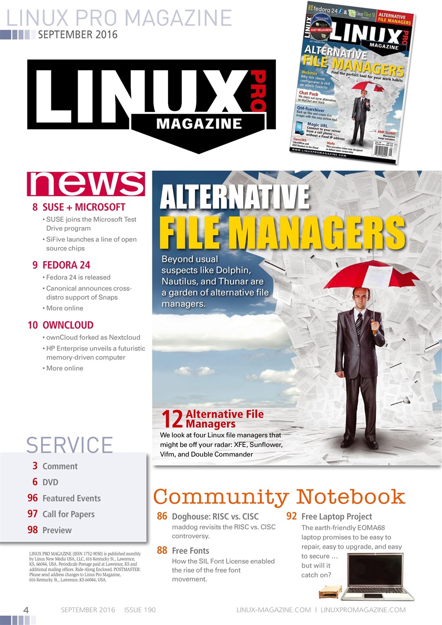 Linux Magazine Preview Pages