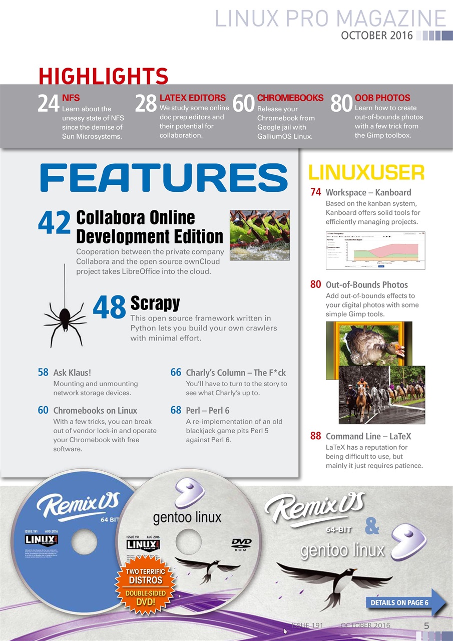 Linux Magazine Preview Pages