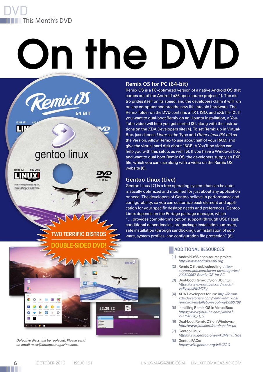 Linux Magazine Preview Pages