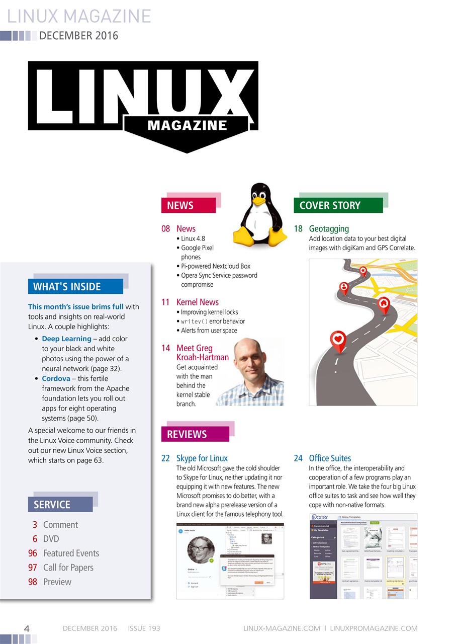 Linux Magazine Preview Pages