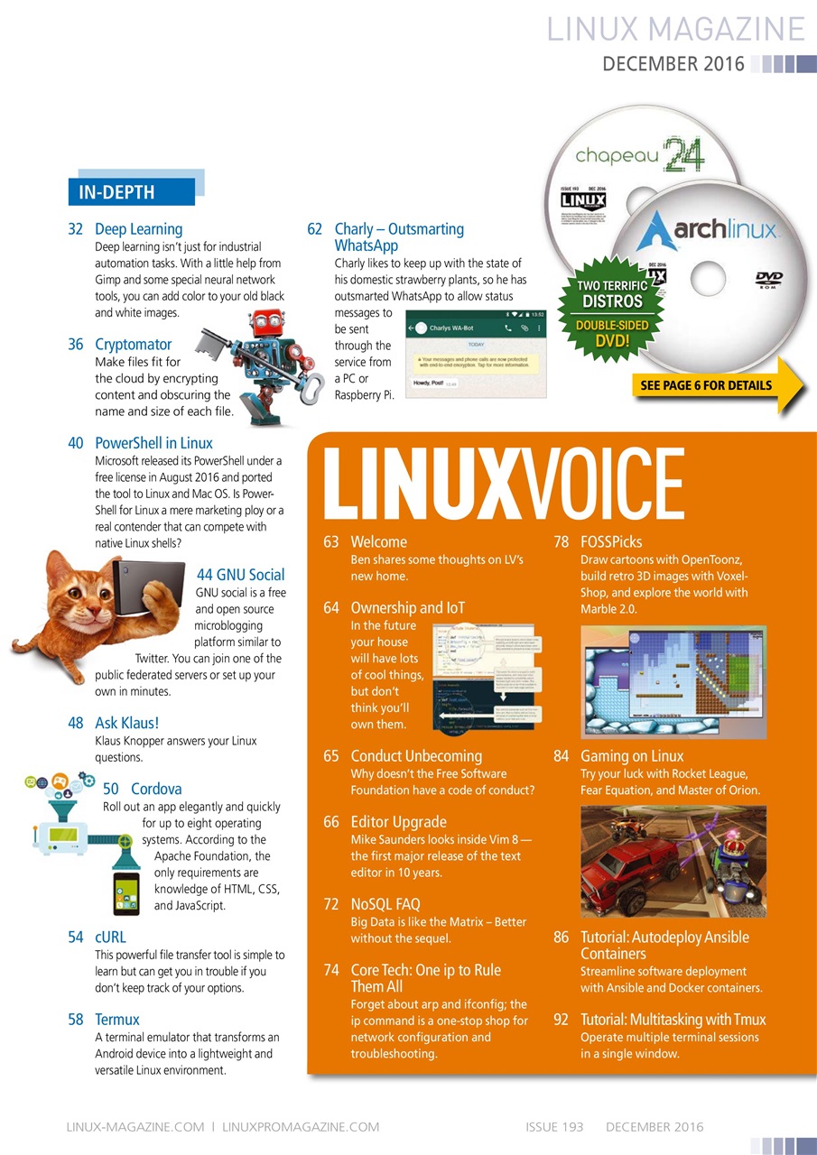 Linux Magazine Preview Pages