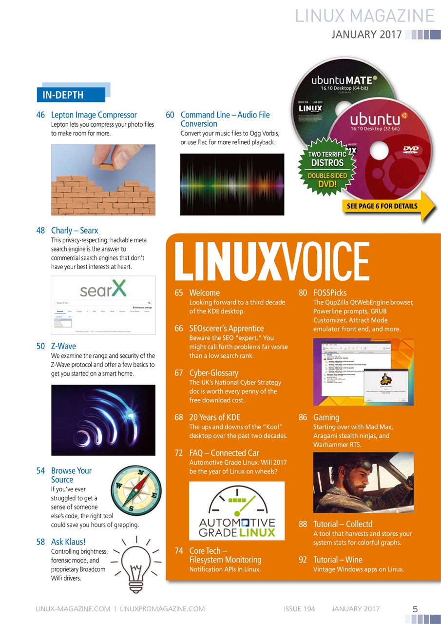Linux Magazine Preview Pages