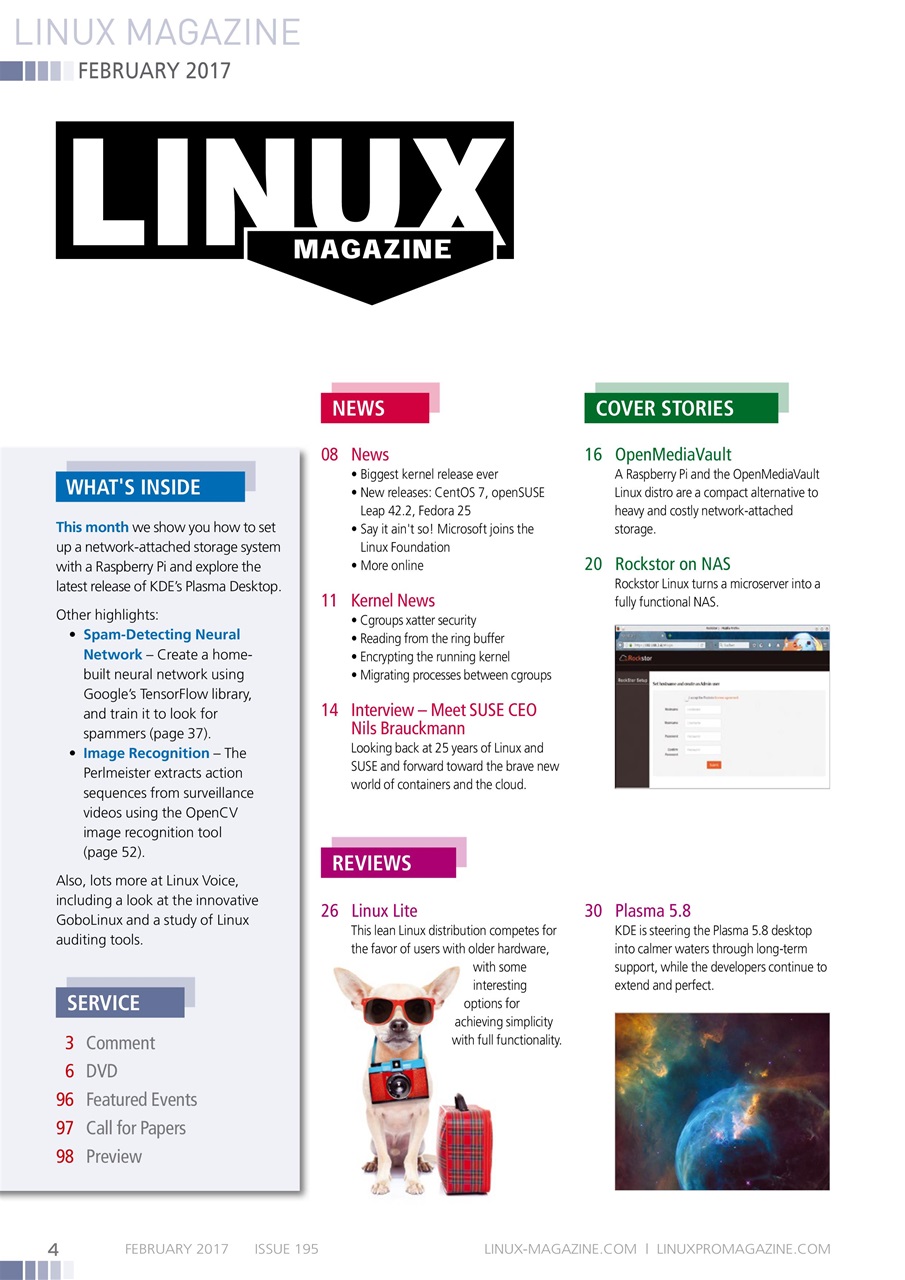 Linux Magazine Preview Pages