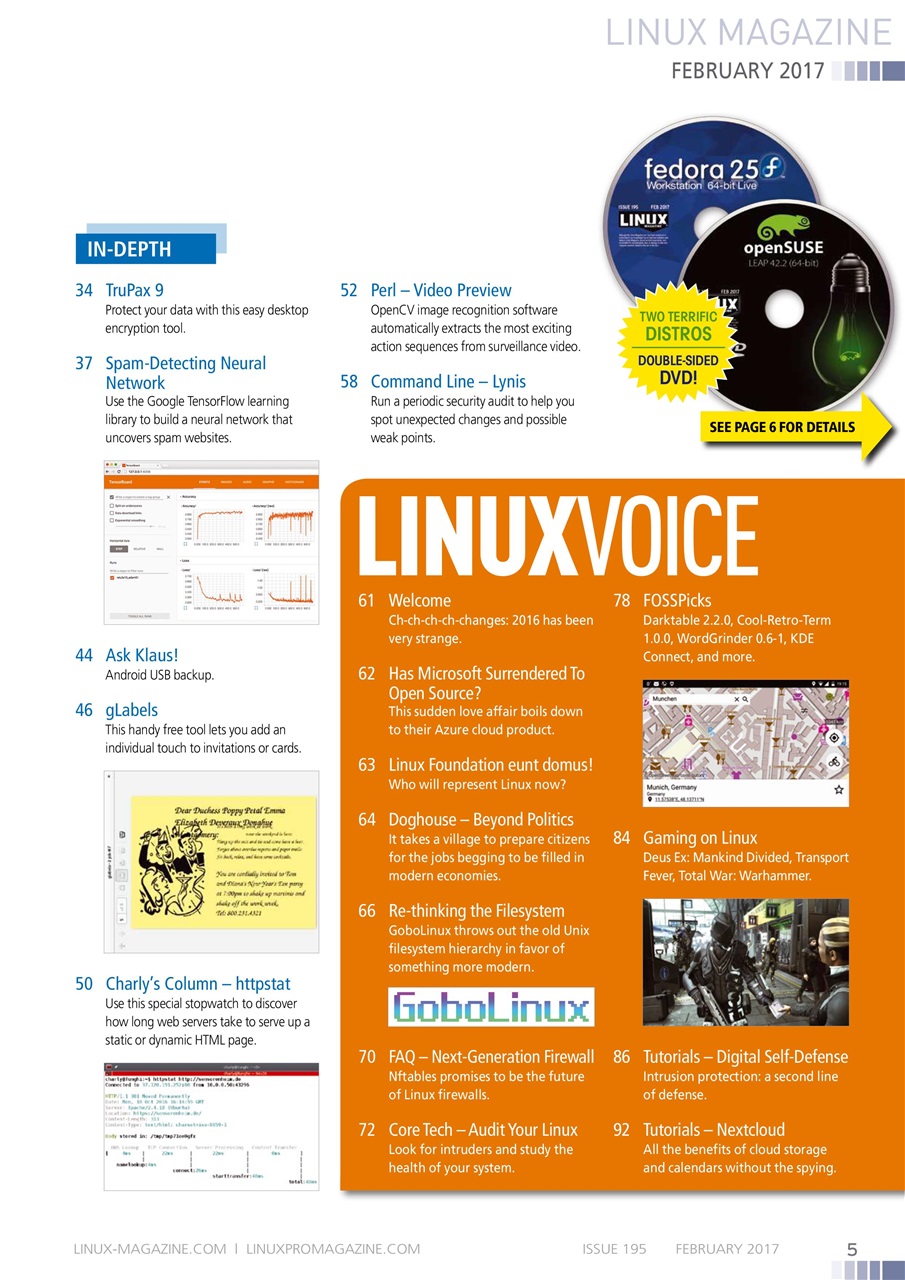 Linux Magazine Preview Pages