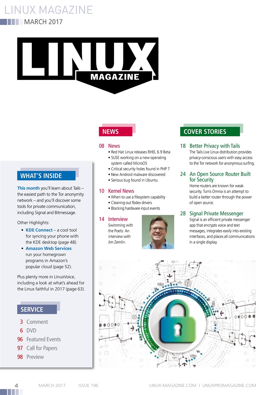 Linux Magazine Preview Pages