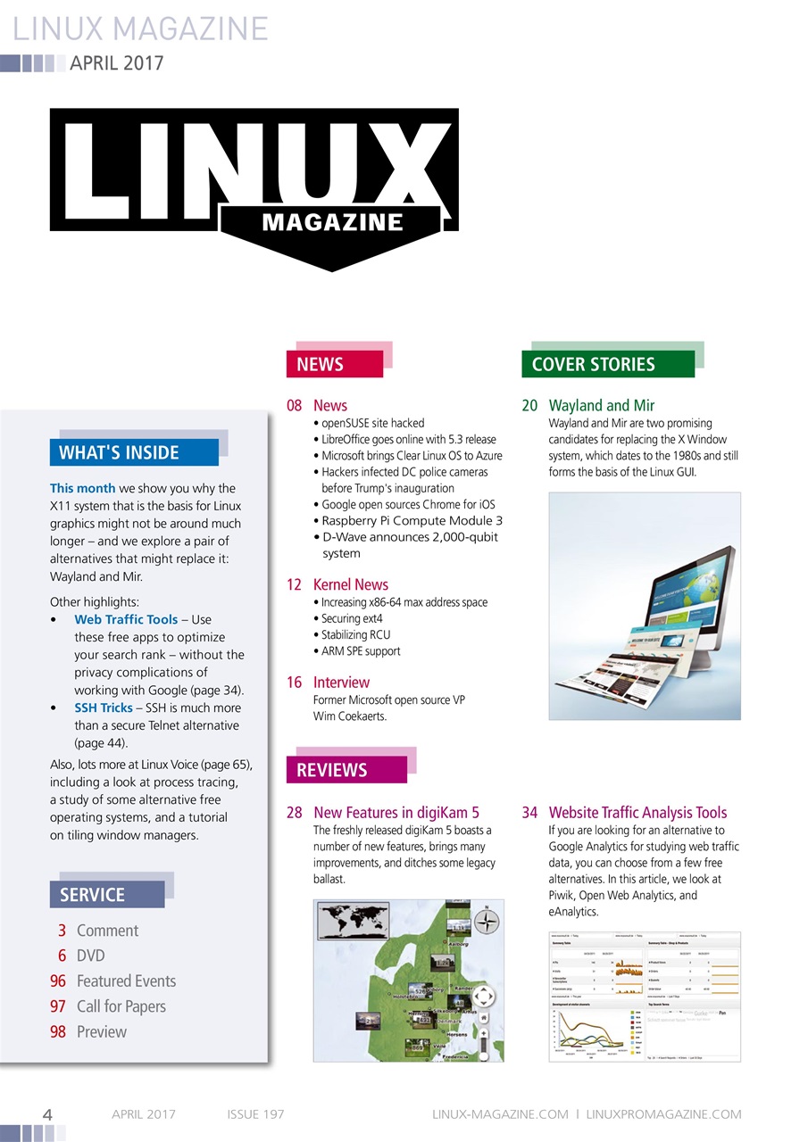 Linux Magazine Preview Pages