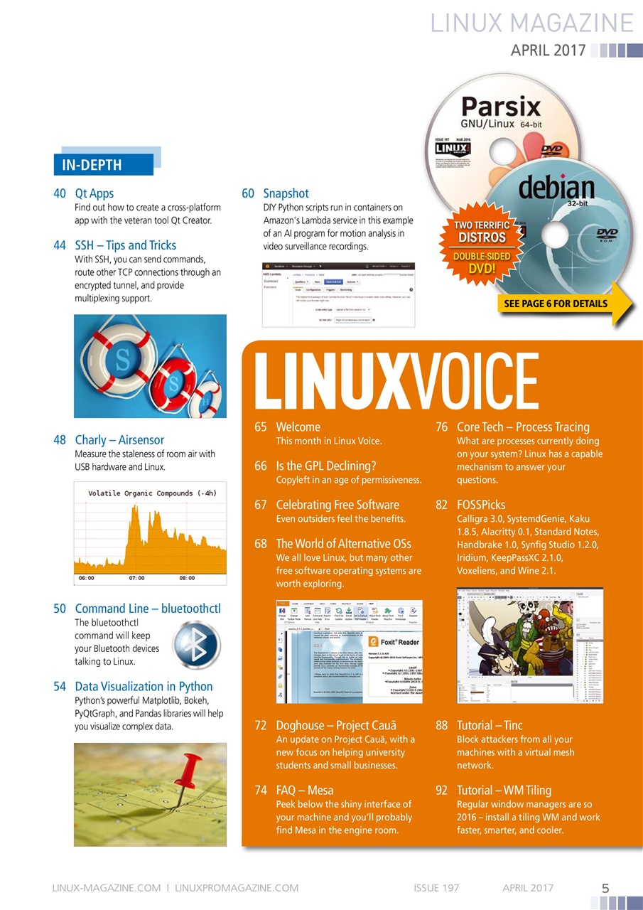 Linux Magazine Preview Pages