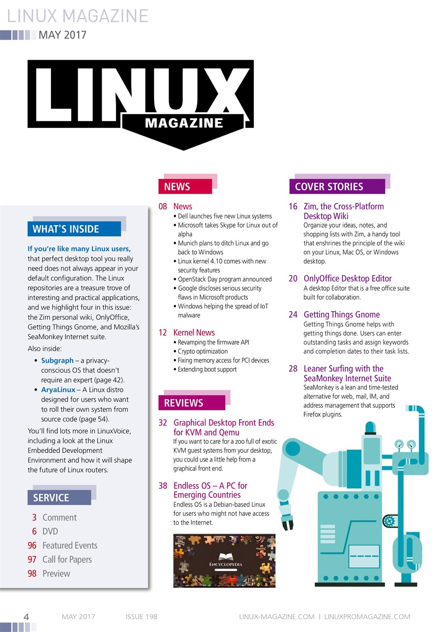 Linux Magazine Preview Pages