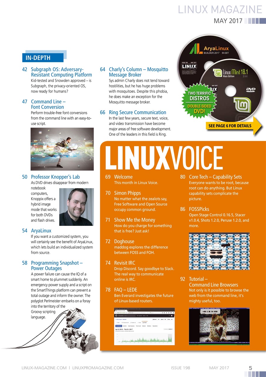 Linux Magazine Preview Pages