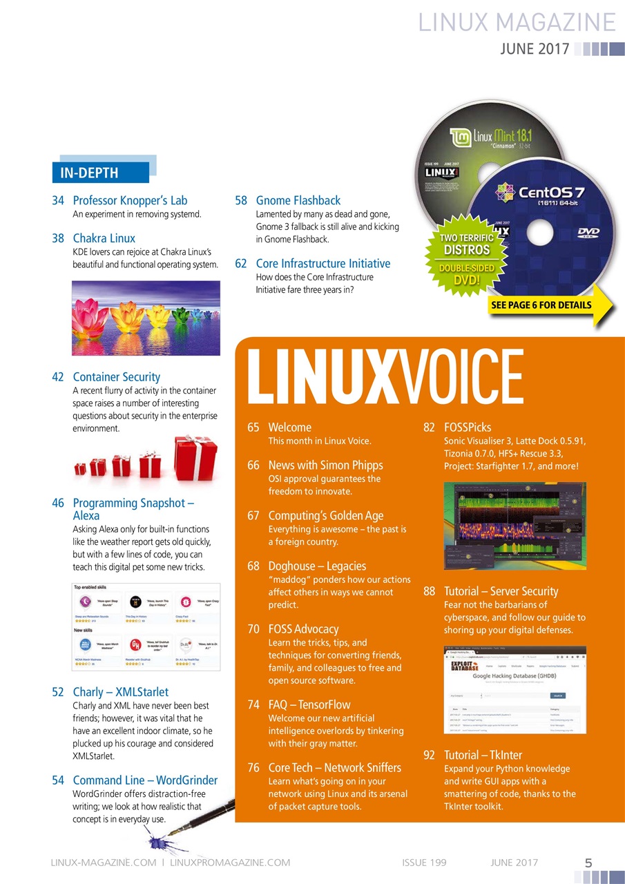 Linux Magazine Preview Pages