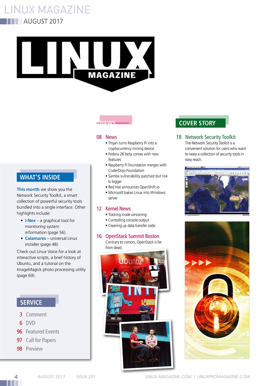 Linux Magazine Preview Pages