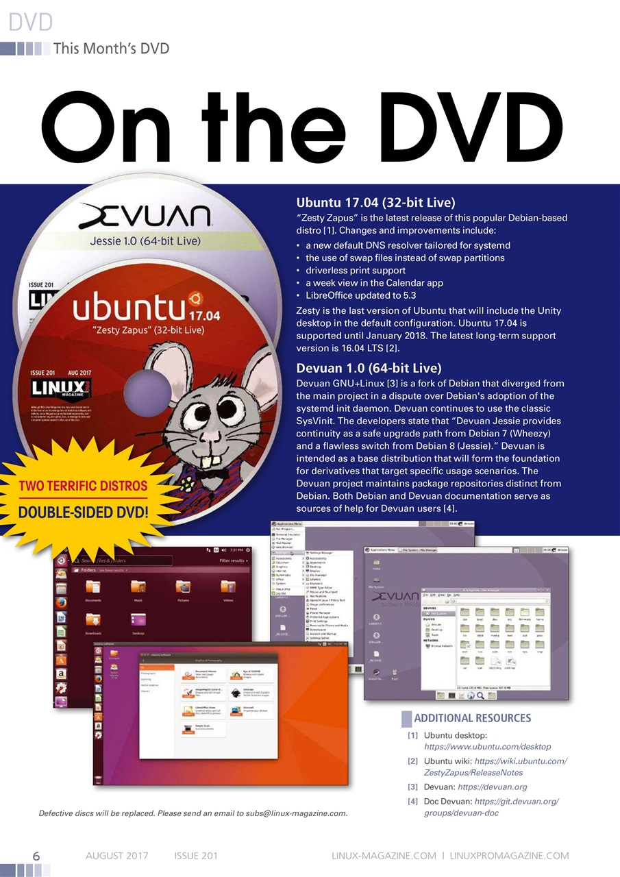 Linux Magazine Preview Pages