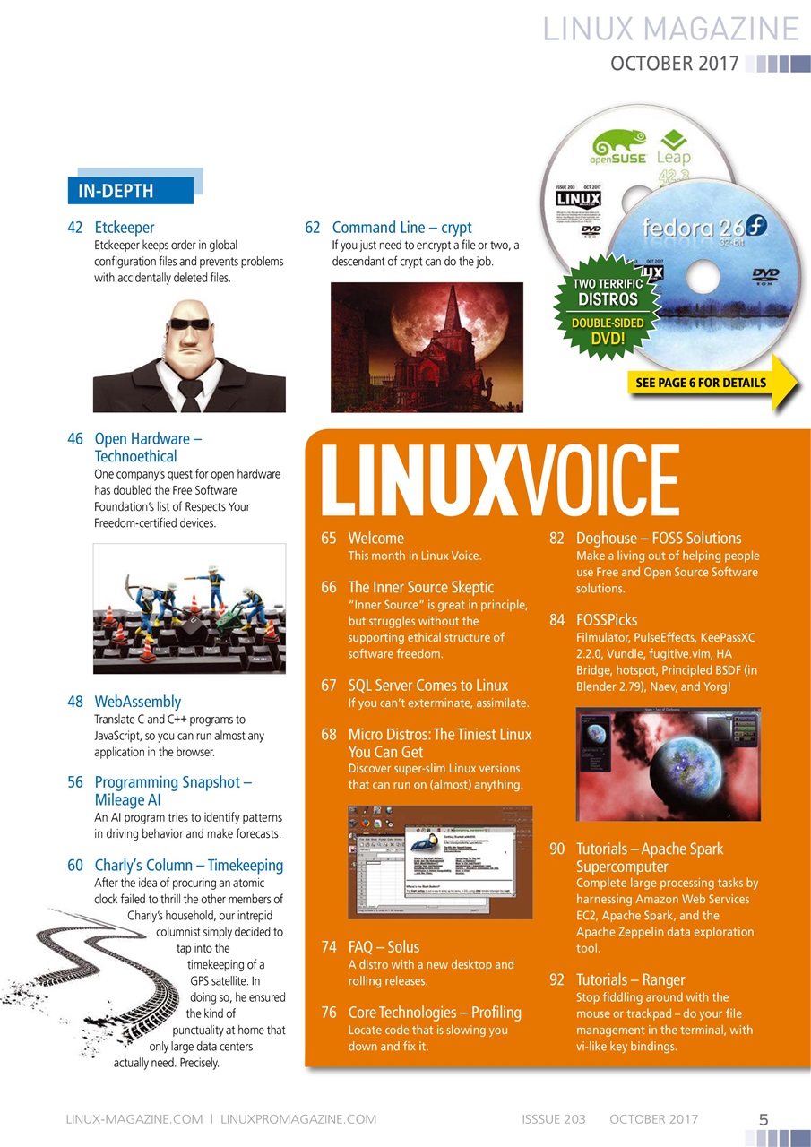 Linux Magazine Preview Pages