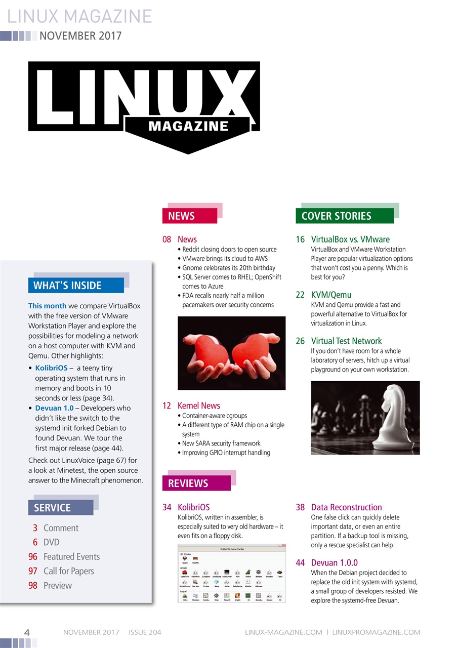 Linux Magazine Preview Pages