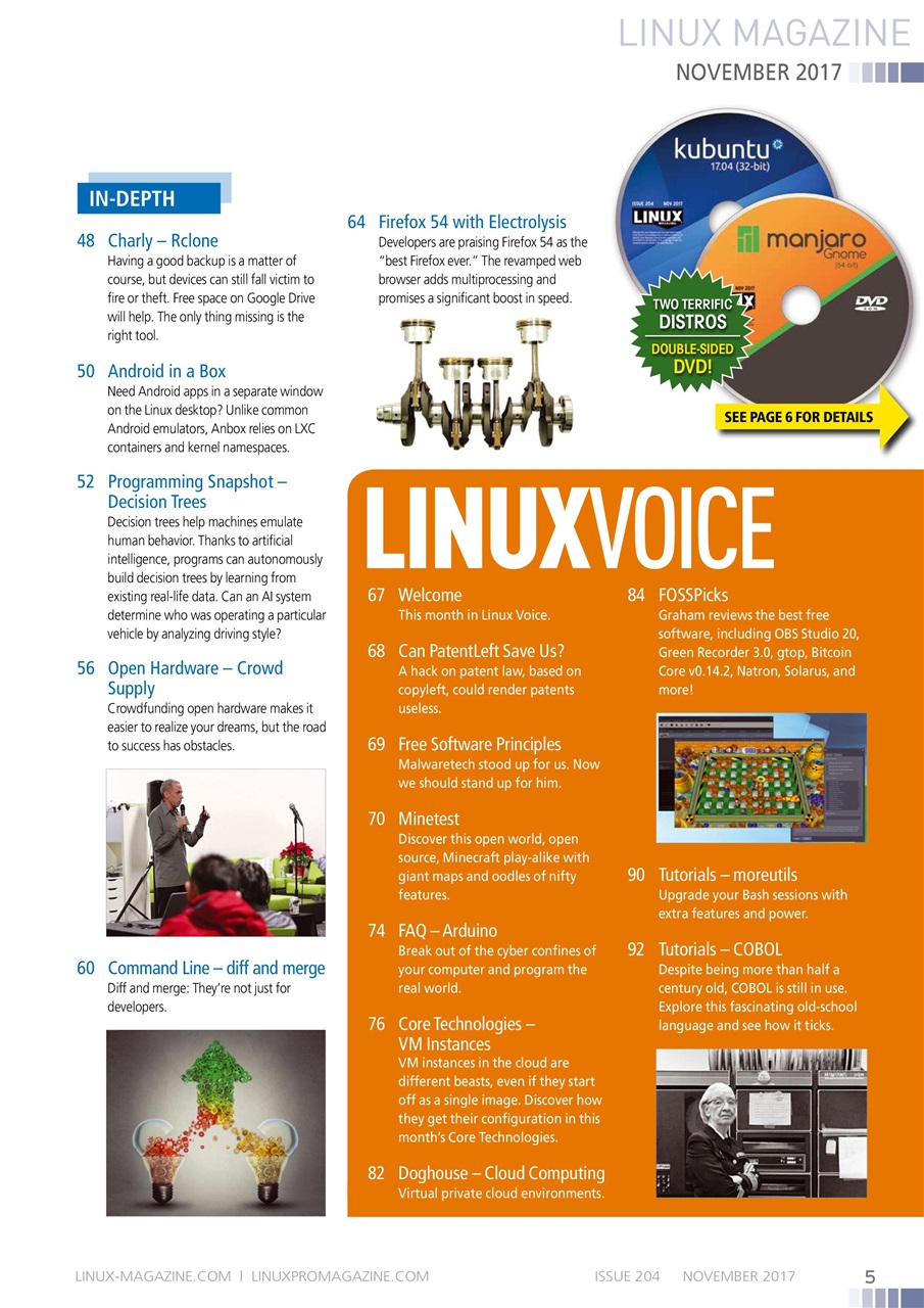 Linux Magazine Preview Pages