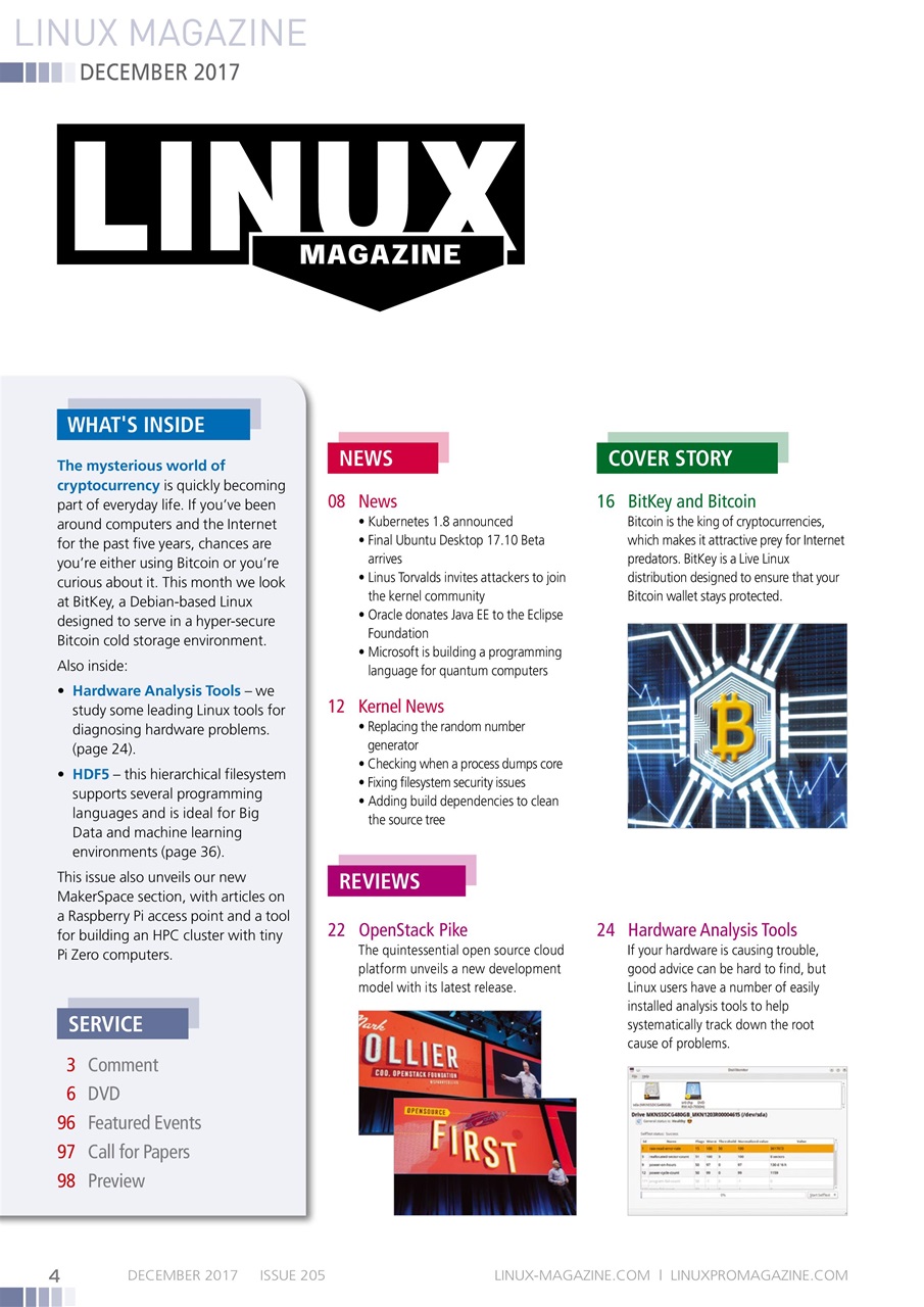 Linux Magazine Preview Pages